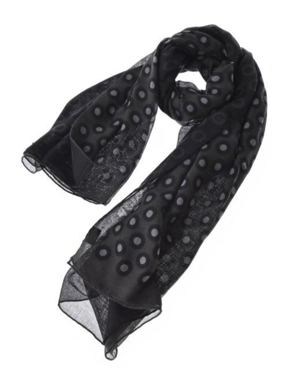 Hermes Bandana Scarf Black